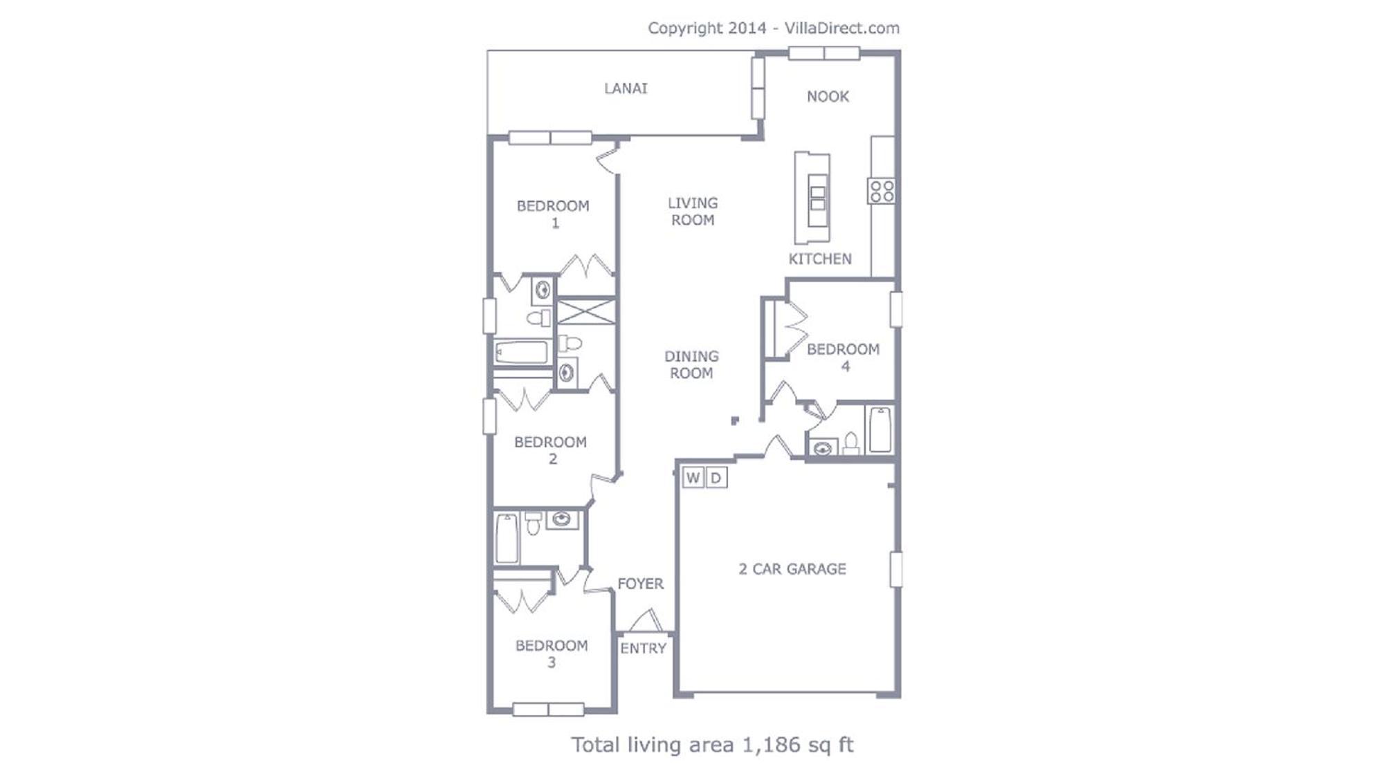 Mickey'S Ranch - 4 Bed Pool Home - Windsor Hills Orlando Luaran gambar